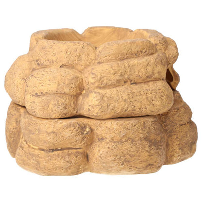 Exo Terra Big Rock Medium Ceramic Cave with Lid PT3193