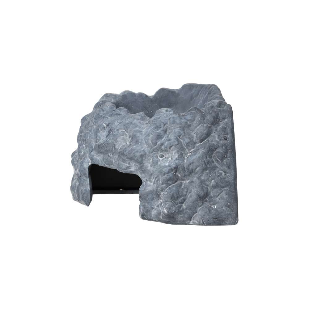 Exo Terra Large Corner Cave PT3197 – Ceramic Reptile Hide
