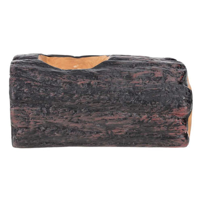 Exo Terra Wet Log Ceramic Hide - Small | Reptile Shedding Hide