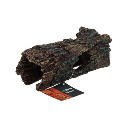 Reptile Dark Wood Log Hide – Medium | 18.5 x 7 x 7.2cm