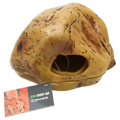 ProRep Rock Shedding Cave Medium – Reptile Hide 12x10x8cm