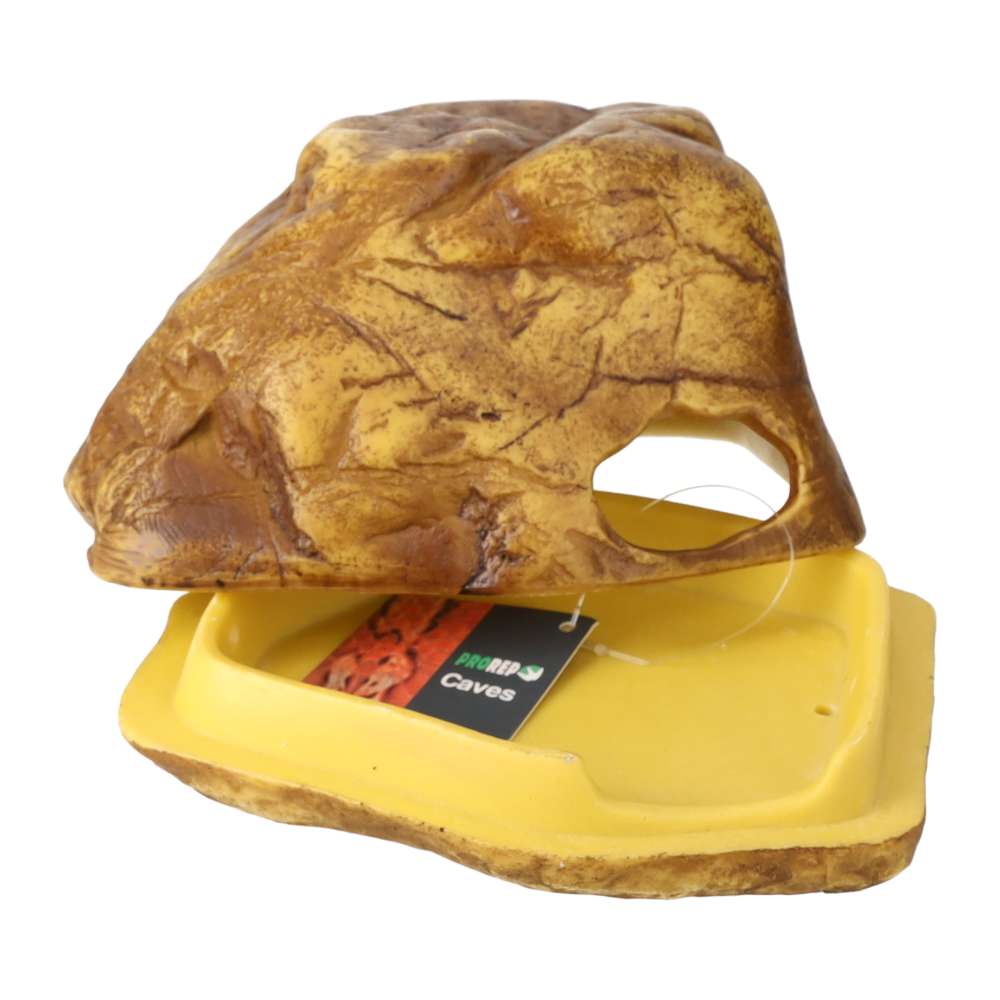 ProRep Rock Shedding Cave Large | Reptile Hide 16x12x11cm