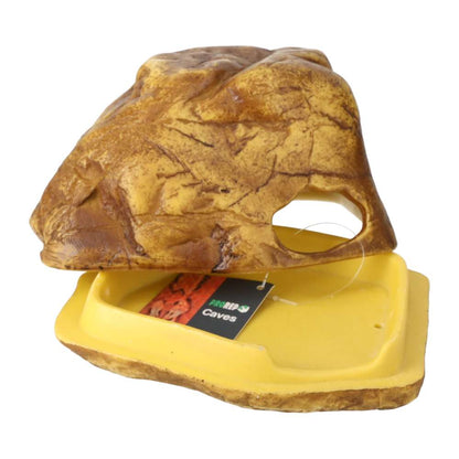 ProRep Rock Shedding Cave Large | Reptile Hide 16x12x11cm