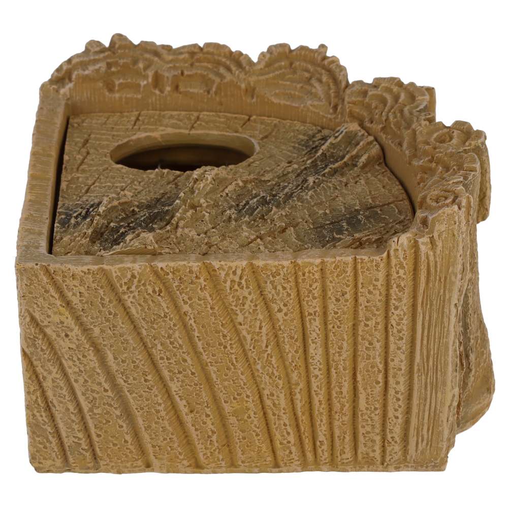 ProRep Wood Humid Hide Small | Corner Reptile Shedding Hide