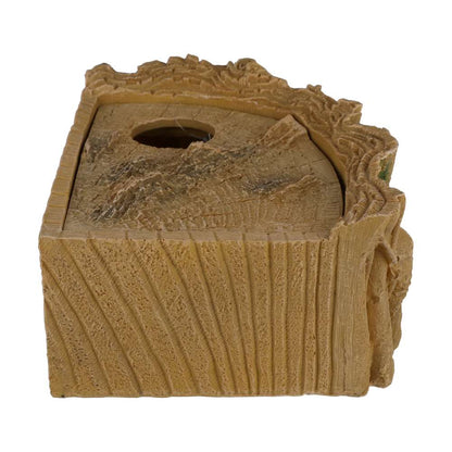 ProRep Wood Humid Hide Medium | Corner Reptile Shedding Hide