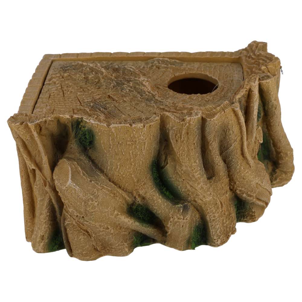 ProRep Wood Humid Hide Medium | Corner Reptile Shedding Hide
