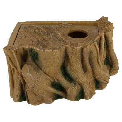 ProRep Wood Humid Hide Medium | Corner Reptile Shedding Hide