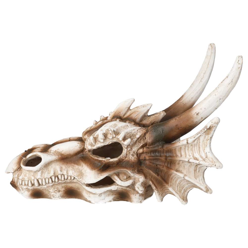 Large Dragon Skull Aquarium Ornament 28.5x21.5x19.5cm