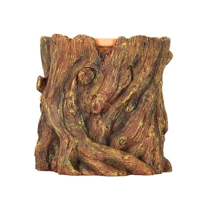 ReptiZoo Humid Tree Stump Hideout and Dish