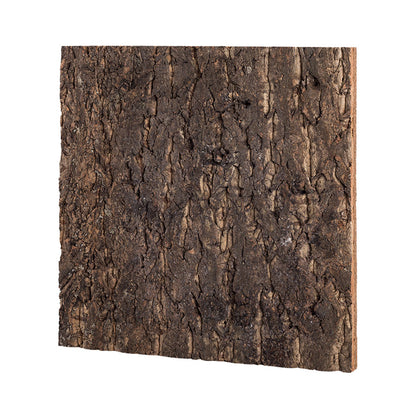 ReptiZoo Natural Cork Tile Background 45x45cm | Vivarium Decor