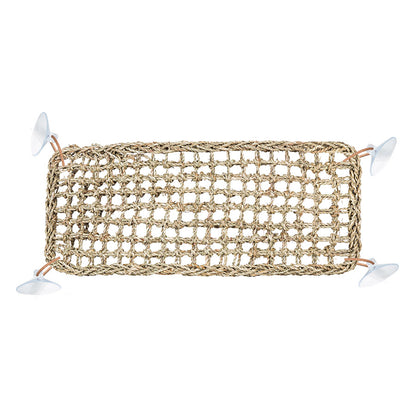 ReptiZoo Straw Weaving Hammock Rectangle 50x20cm | Reptile Vivarium