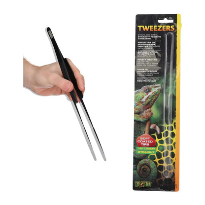 Exo Terra Stainless Steel Tweezers - 30cm Straight