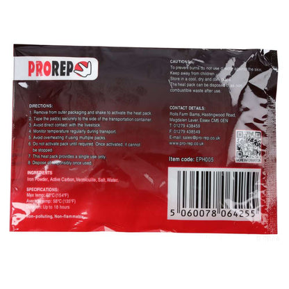 ProRep Heat Pack – Single-Use Reptile Transport Heat Pack