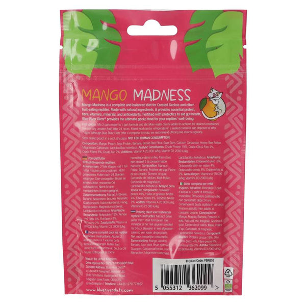 Blue River Mango Madness Gecko Diet