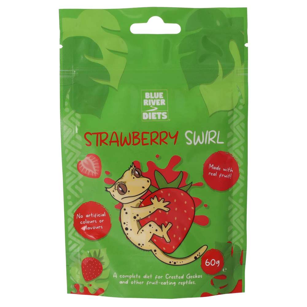Blue River Strawberry Swirl Gecko Diet