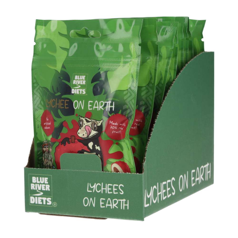 Blue River Lychee On Earth Gecko Diet 60g – Limited Edition