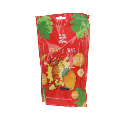 Blue River Fruit & Bug Gecko Diet 450g | Crested Gecko Food