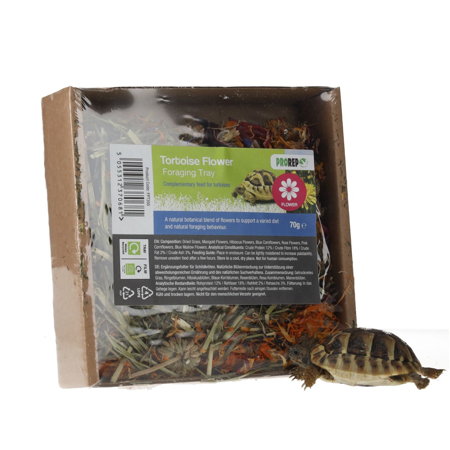 Pro Rep Tortoise Foraging Tray 70g