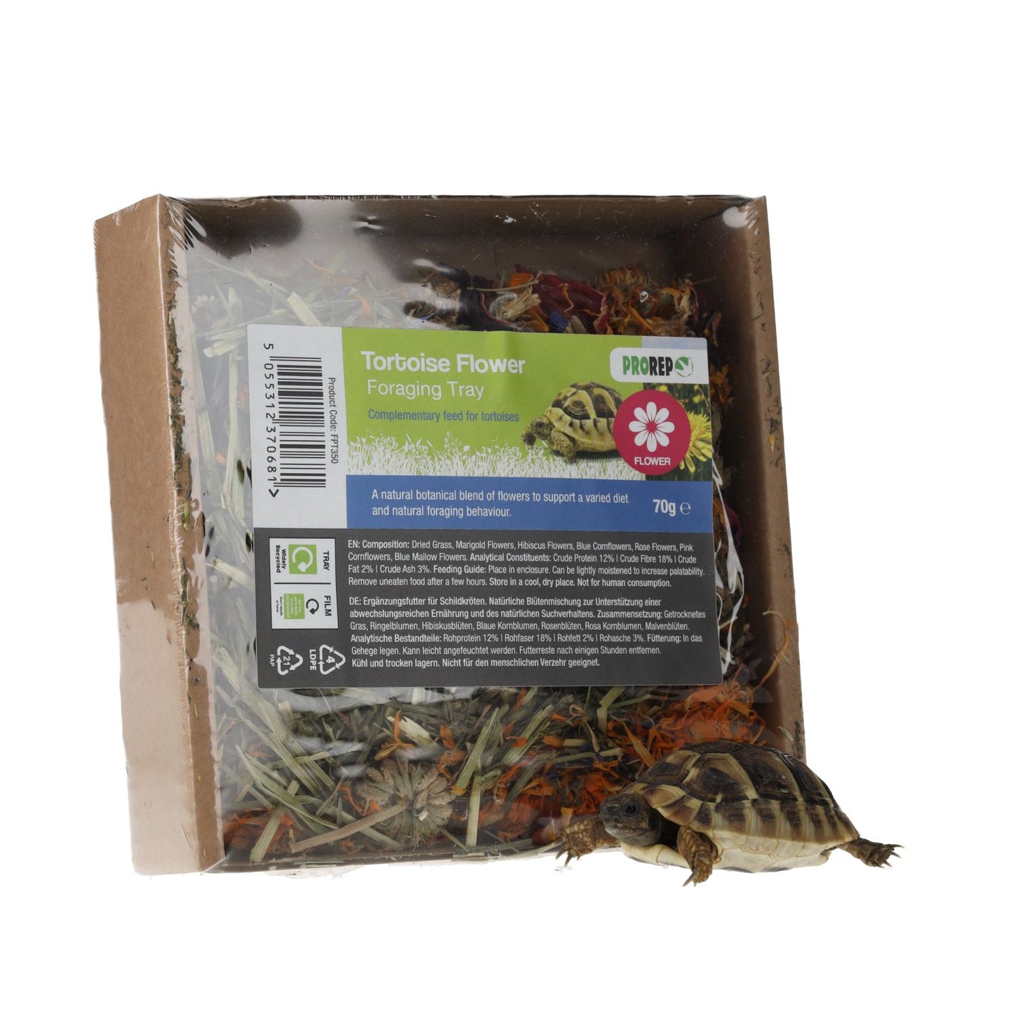 Pro Rep Tortoise Foraging Tray 70g