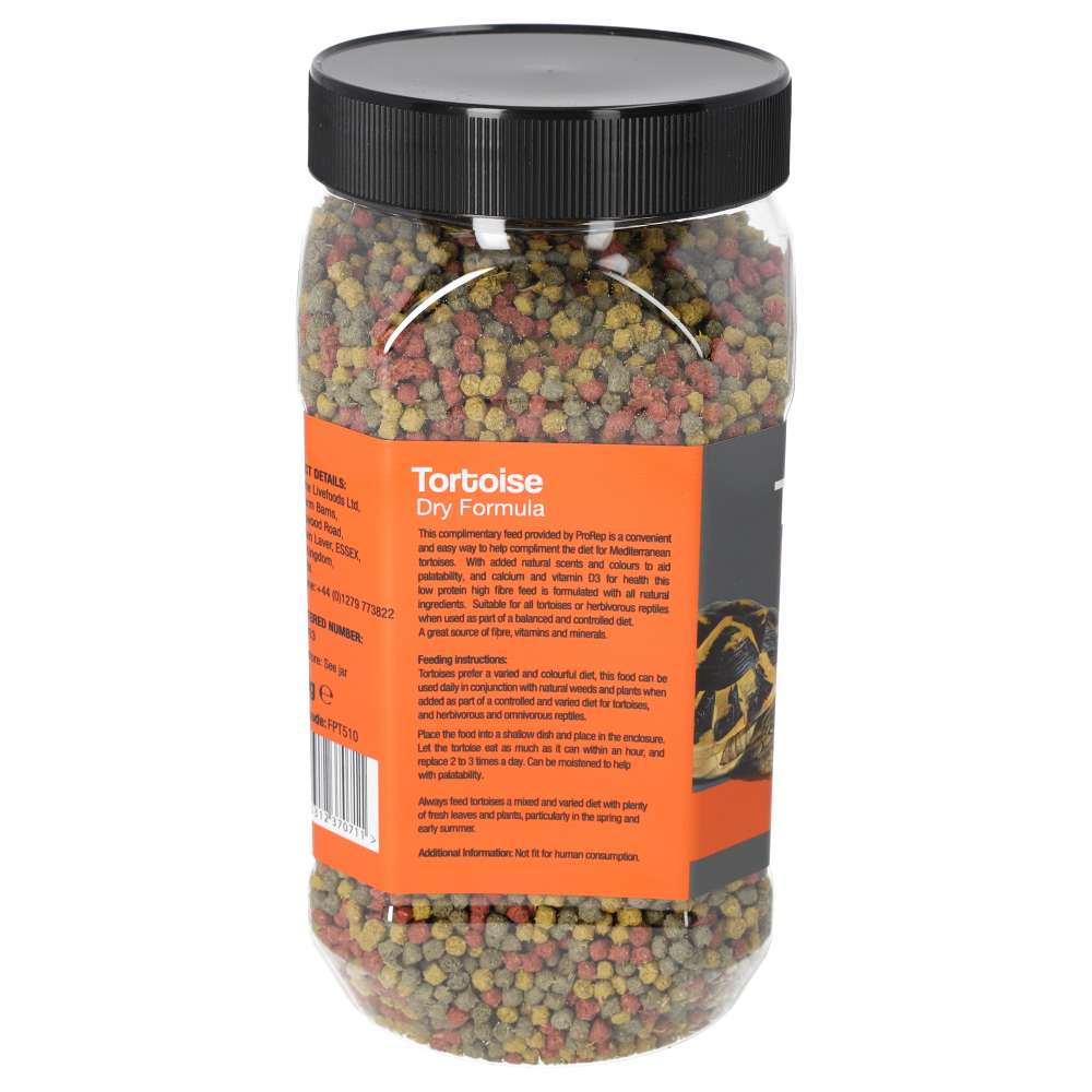ProRep Tortoise Dry Formula 400g | Herbivore Reptile Food FPT510