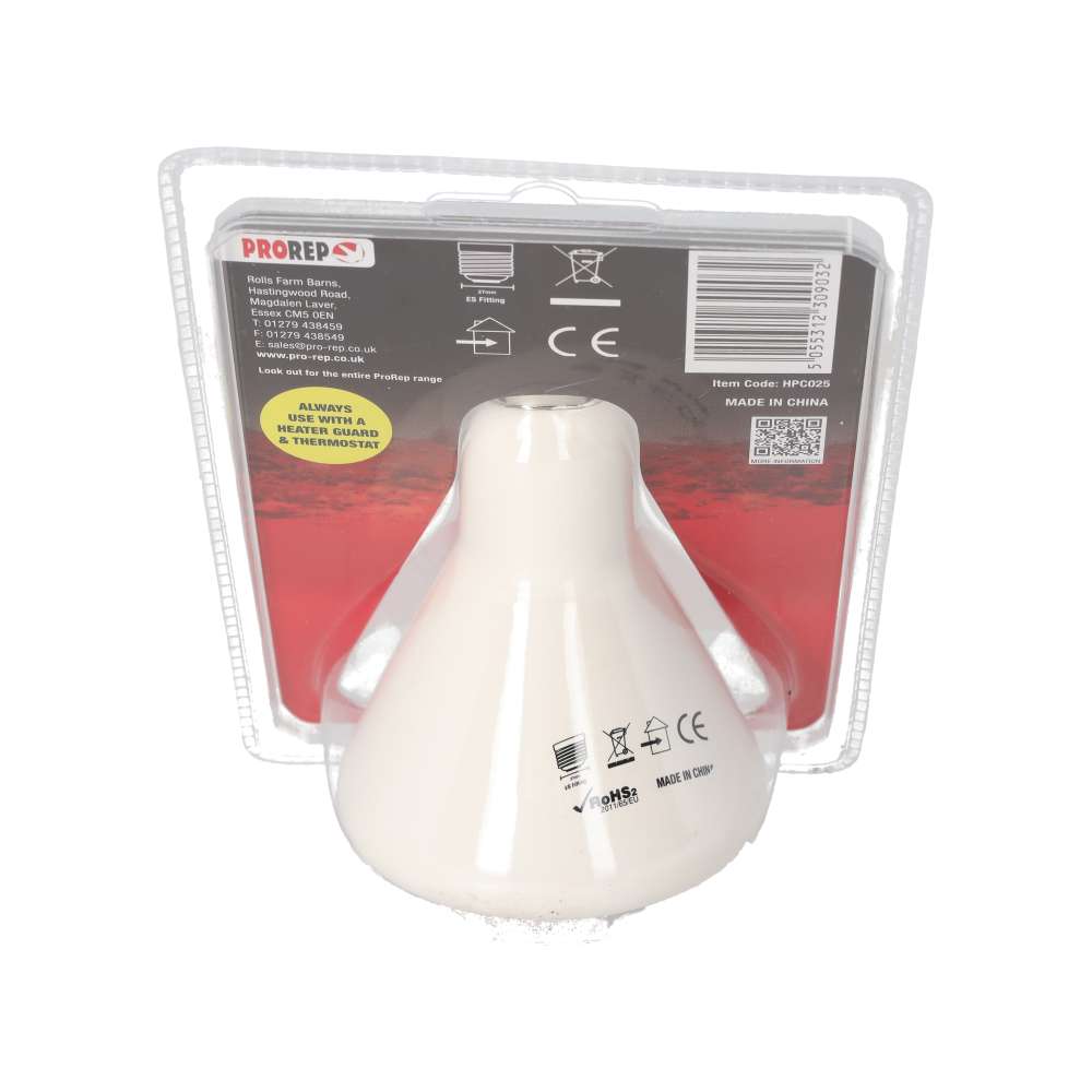 ProRep Ceramic Heat Emitter 250w | Reptile Vivarium Heater HPC025
