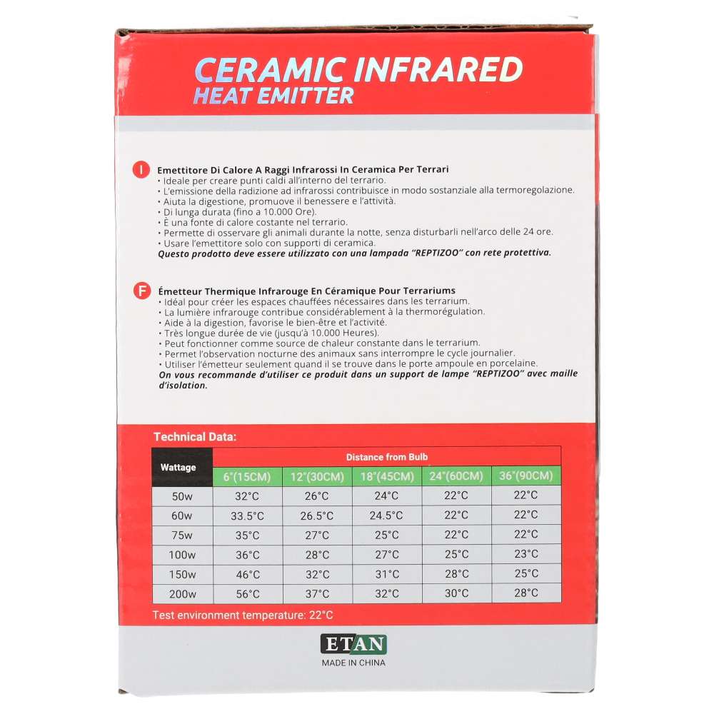 ReptiZoo Ceramic Heat Emitter