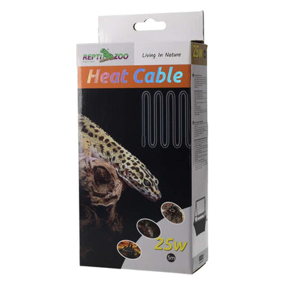 ReptiZoo Heat Cable 25W 5m RS5025 | Reptile Vivarium Heating