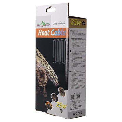 ReptiZoo Heat Cable 25W 5m RS5025 | Reptile Vivarium Heating