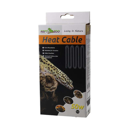 ReptiZoo Heat Cable 50W 7m RS7050 | Reptile Vivarium Heating