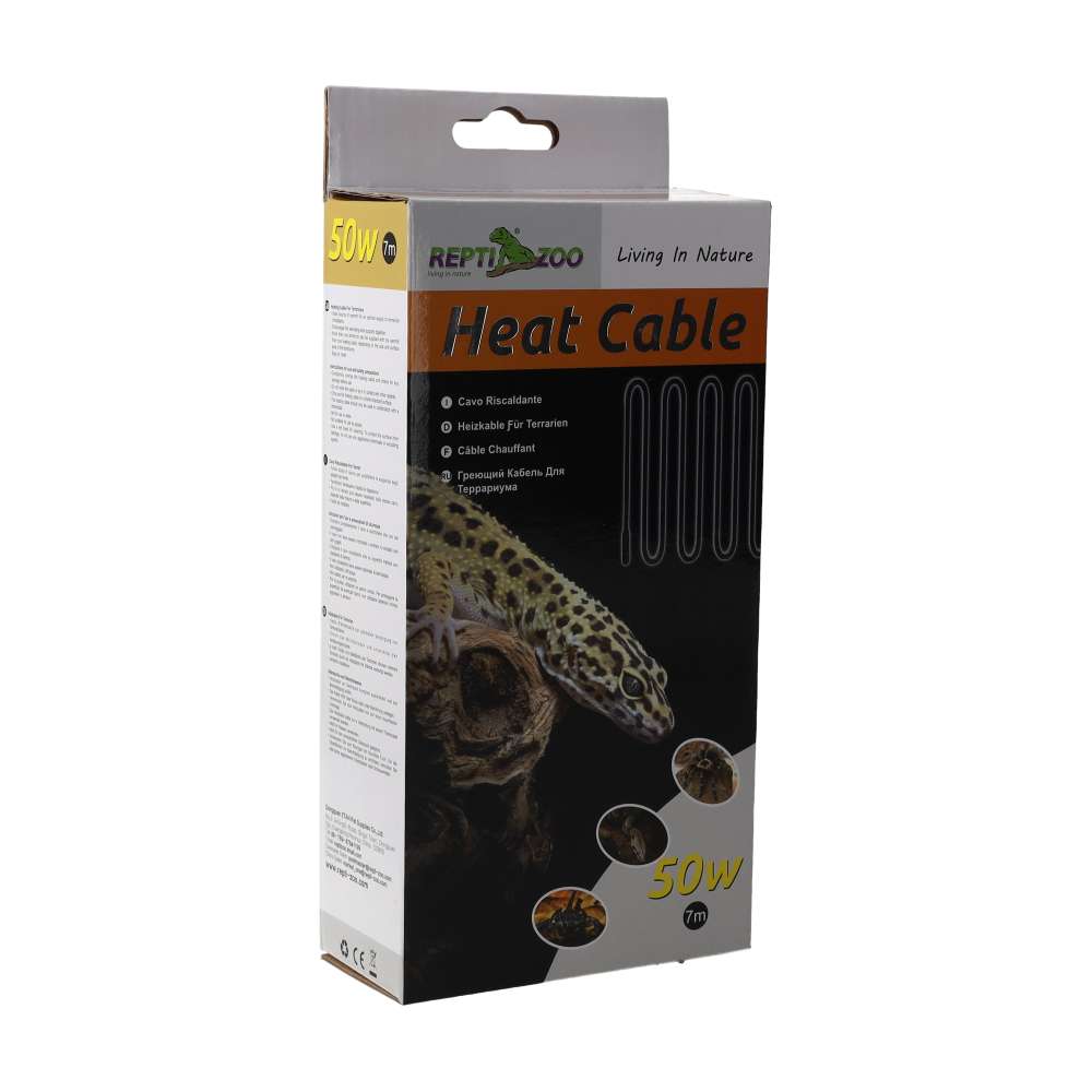 ReptiZoo Heat Cable 50W 7m RS7050 | Reptile Vivarium Heating