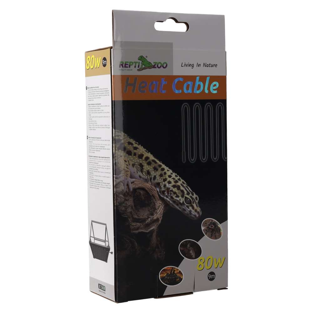 ReptiZoo Heat Cable 80W 9m RS9080 | Reptile Vivarium Heating