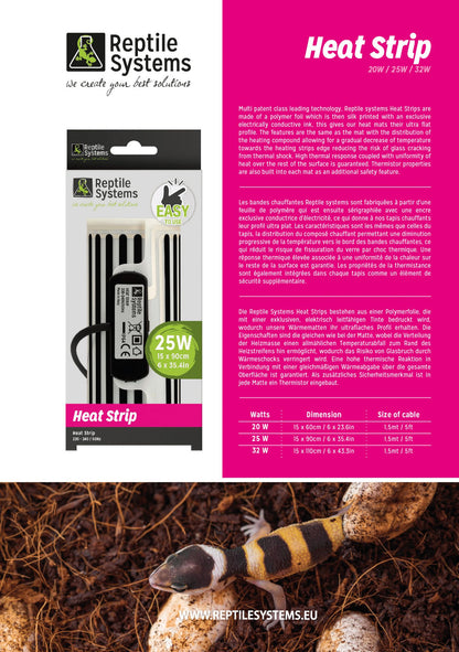 Reptile Systems Heating Strip