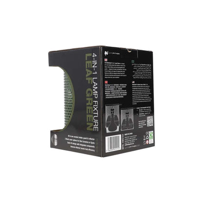 White Python 4 in 1 Lamp Fixture Leaf Green 200W | Vivarium Lamp Holder