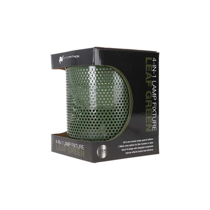 White Python 4 in 1 Lamp Fixture Leaf Green 200W | Vivarium Lamp Holder