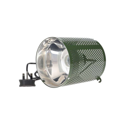 White Python 4 in 1 Lamp Fixture Leaf Green 200W | Vivarium Lamp Holder