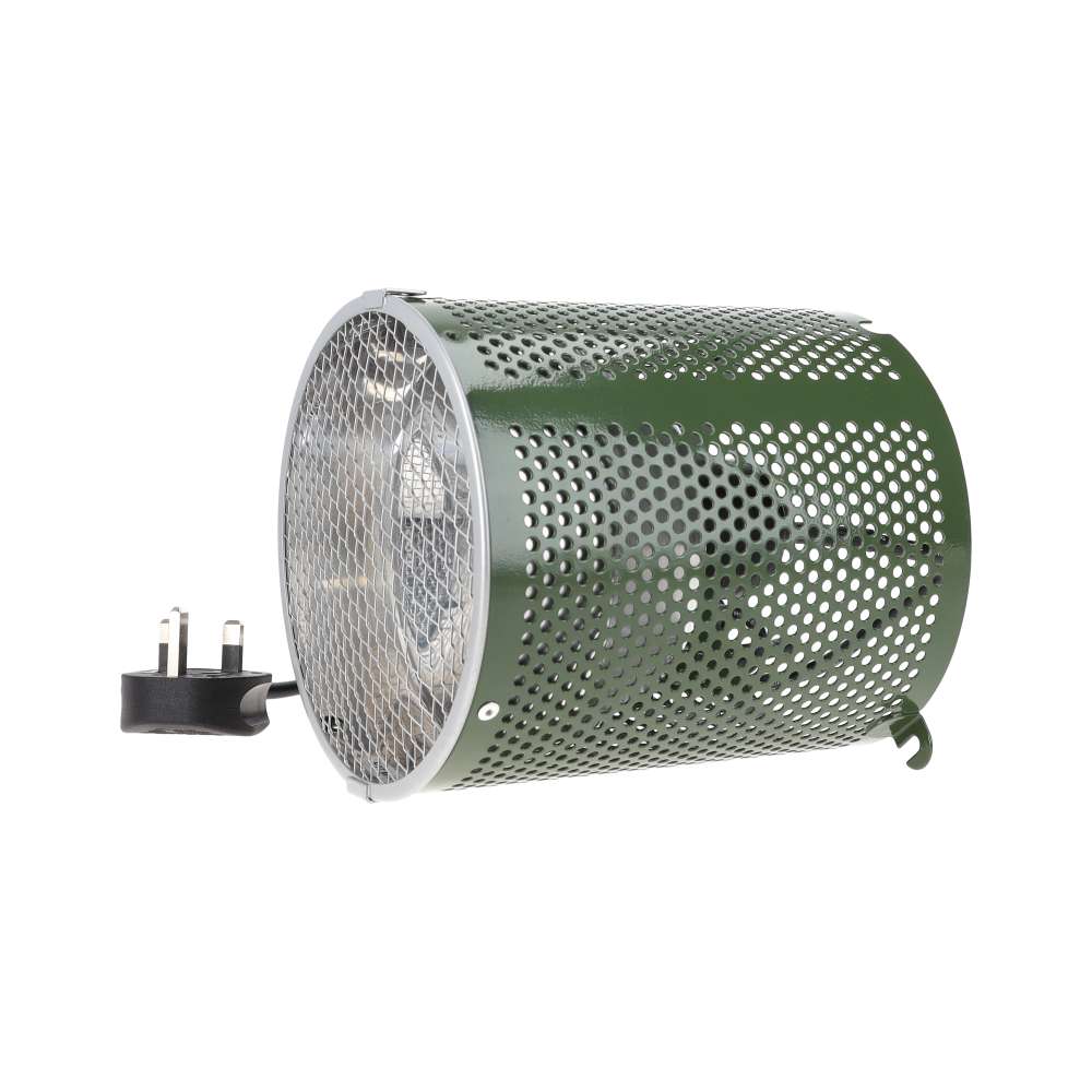 White Python 4 in 1 Lamp Fixture Leaf Green 200W | Vivarium Lamp Holder