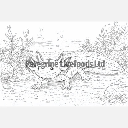 Exotic Keeper Amphibian Colouring Book