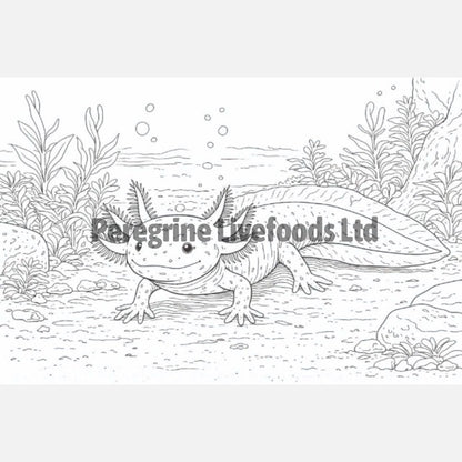 Exotics Keeper Colouring Book: Amphibian
