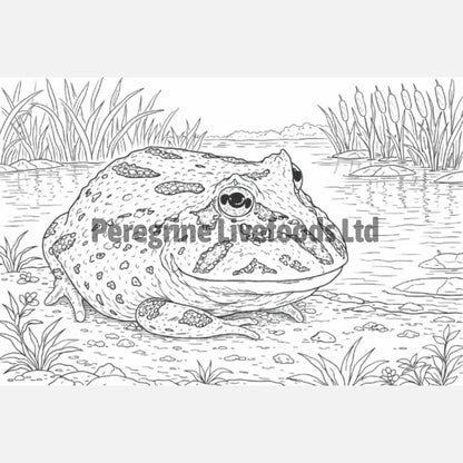 Exotic Keeper Amphibian Colouring Book