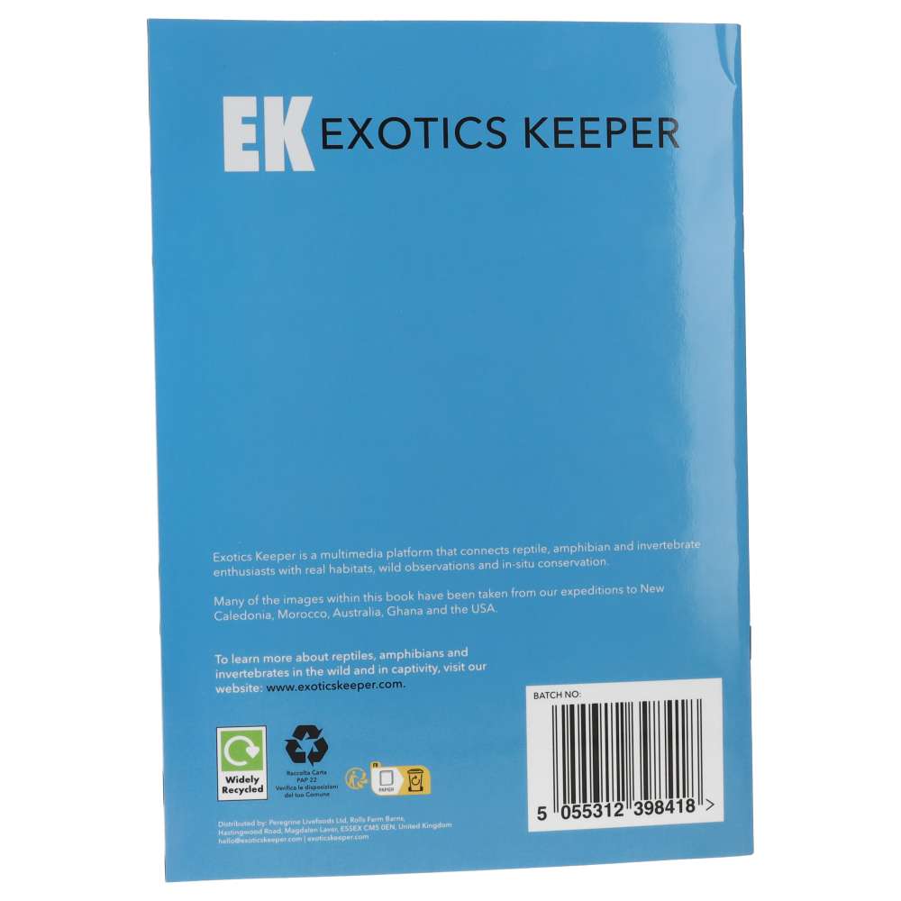 Exotic Keeper Amphibian Colouring Book