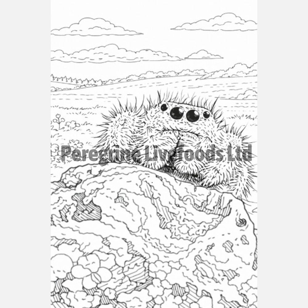 Exotic Keepers Invertebrate Colouring Book