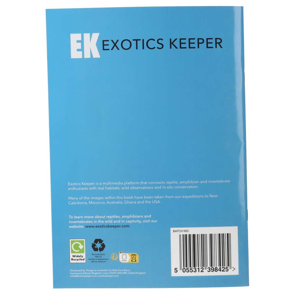 Exotic Keepers Invertebrate Colouring Book