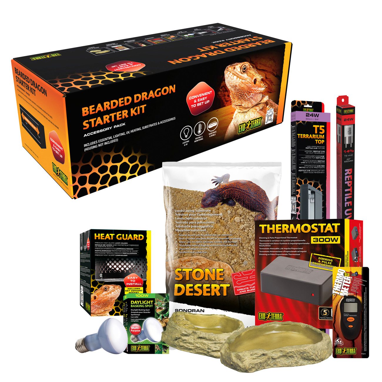 Exo Terra Bearded Dragon Accessory Kit