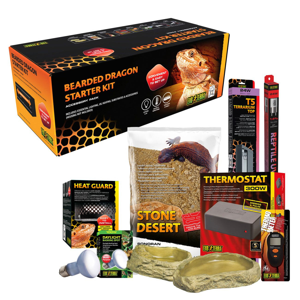 Exo Terra Bearded Dragon Accessory Kit
