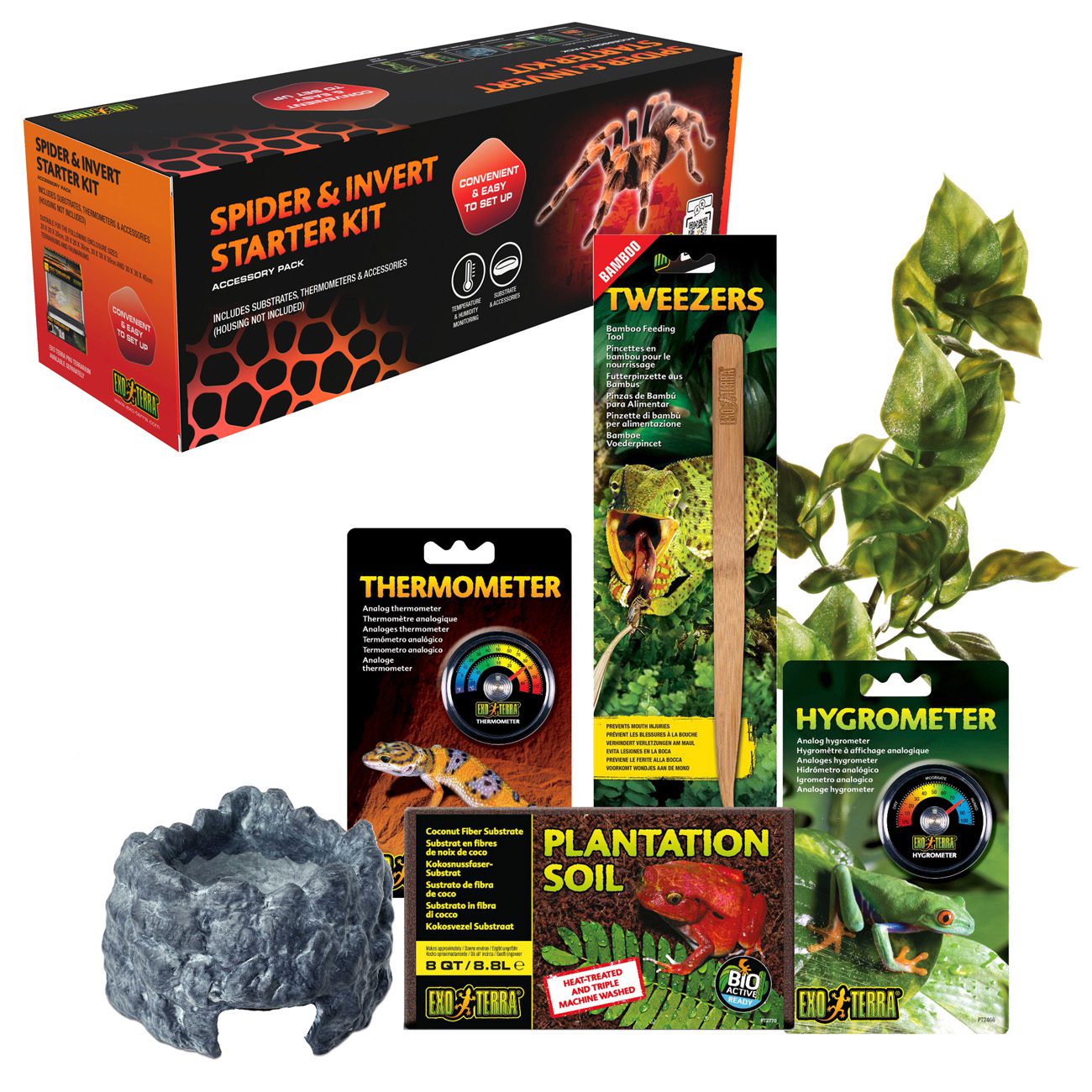 Exo Terra Spider/Invert Accessory Kit