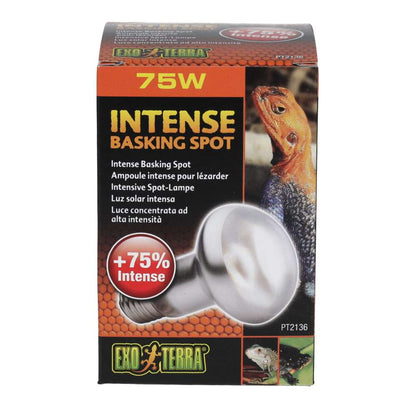 Exo Terra Intense Basking Spot 75W Tight Beam Vivarium Lamp PT2136