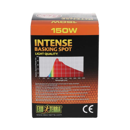 Exo Terra Intense Basking Spot 150W Tight Beam Reptile Lamp PT2140