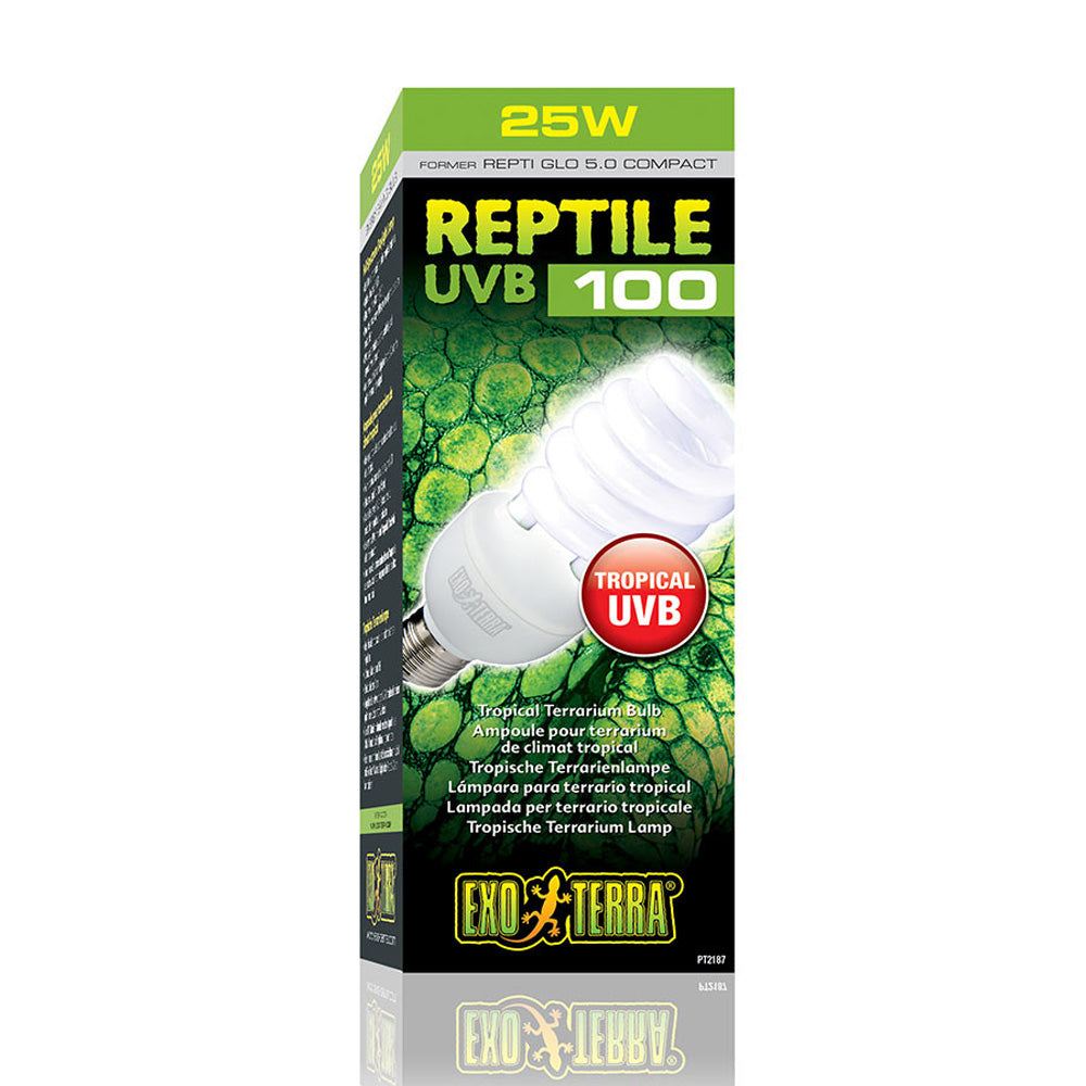 Exo Terra Reptile UVB 100 Compact Lamp 26W (PT2187)