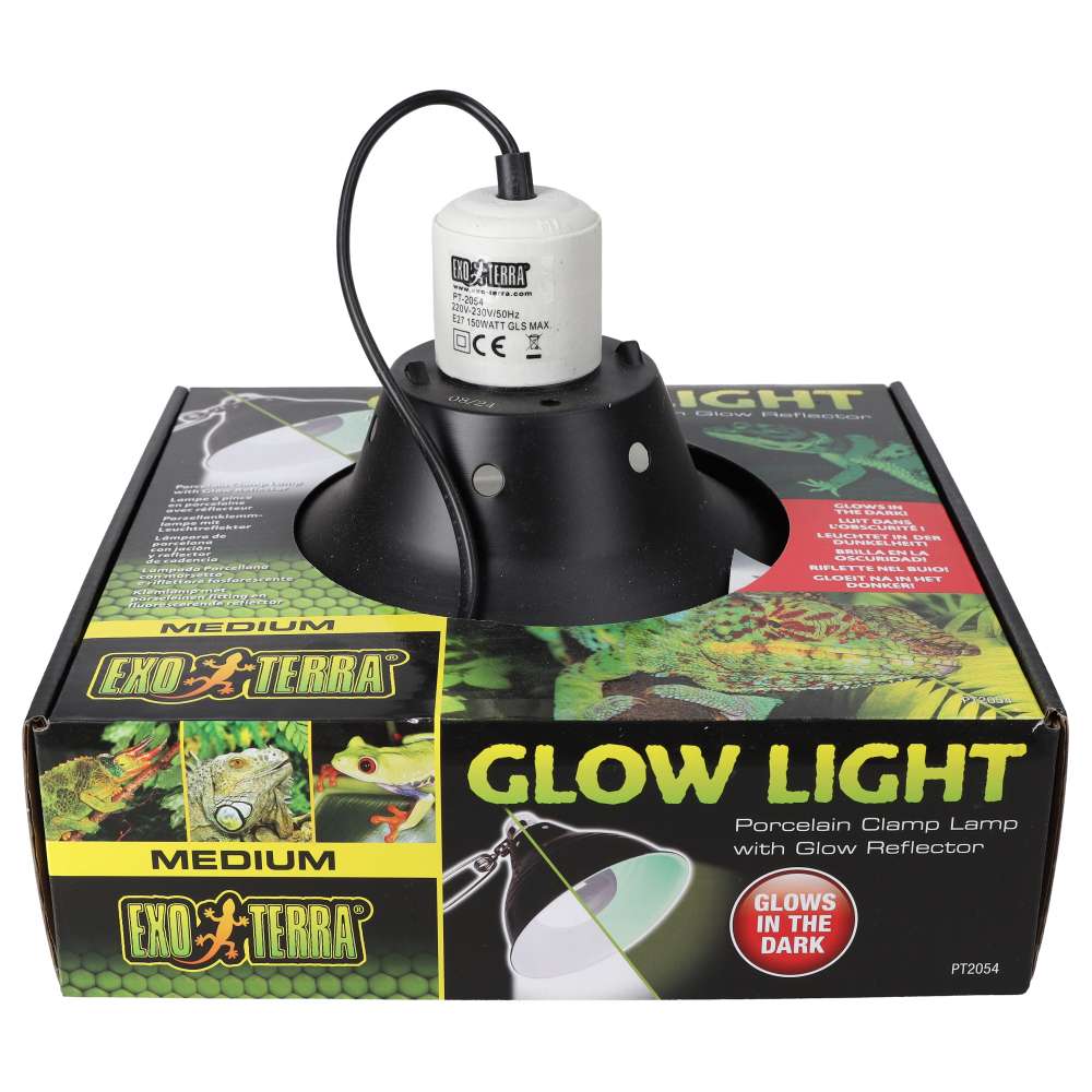 Exo Terra Glow Light Reflector Medium 21cm | PT2054 Reptile Dome