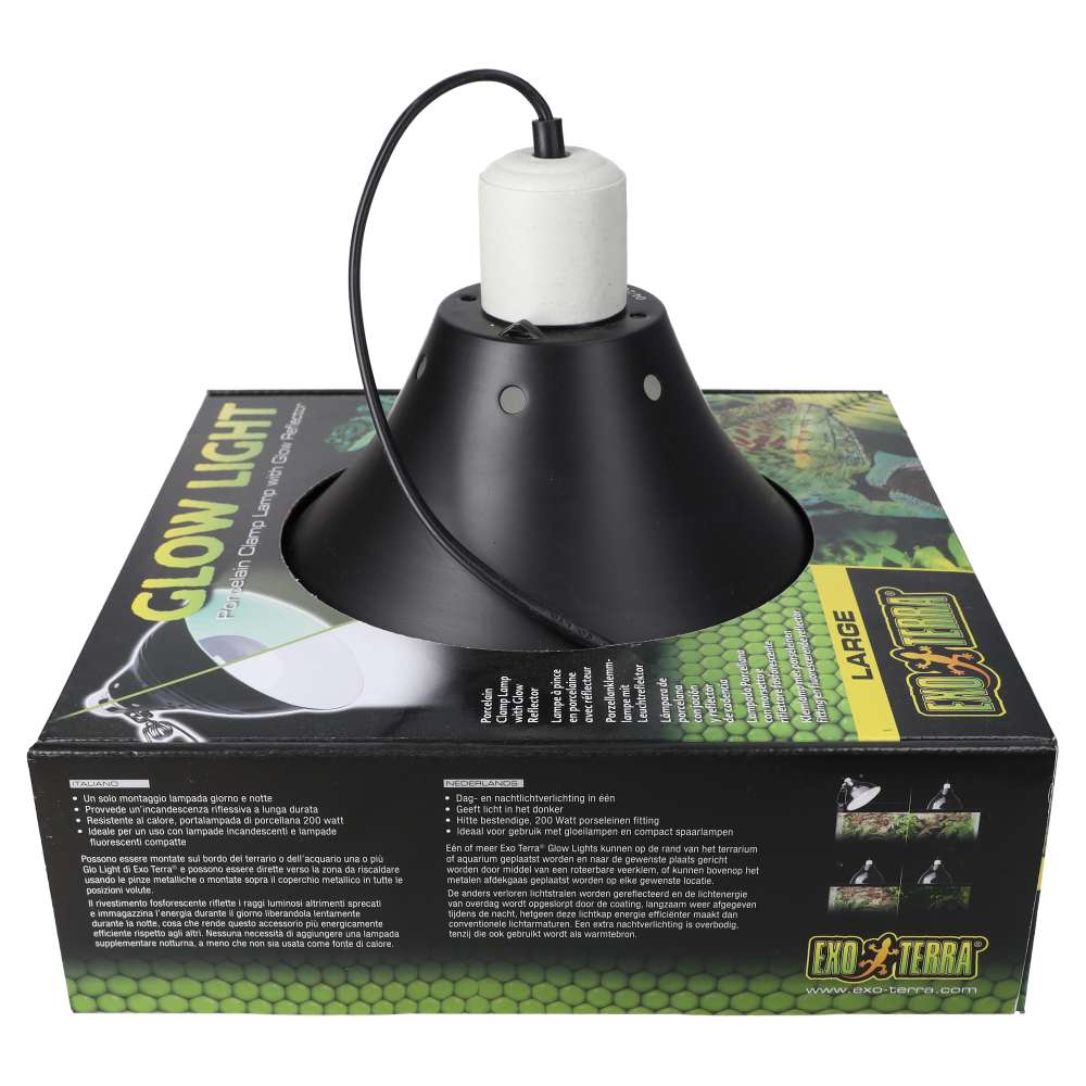 Exo Terra Glow Light Reflector Large 25cm | Vivarium Dome PT2056